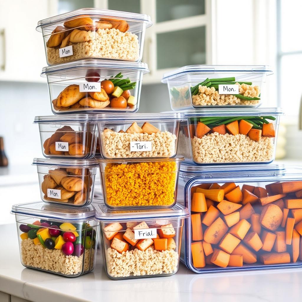 Meal Planning for Busy Weeks — nutrition and healthy diet guide with balanced eating and food science